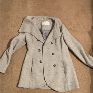 Grey Jessica Simpson Peacoat